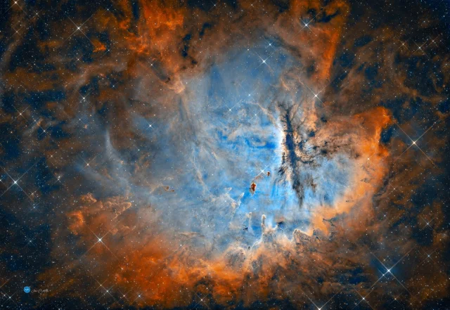 Star Formation in the Pacman Nebula