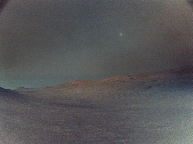 Deimos Before Sunrise