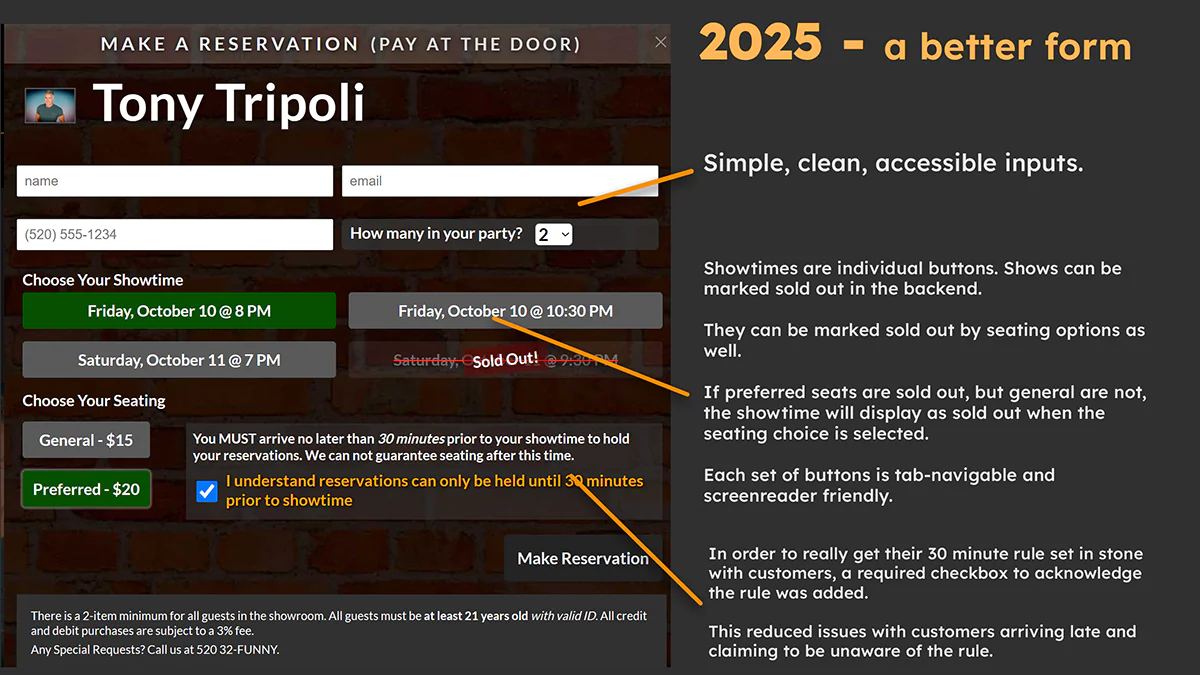 Evolution of Laffs — A Better Form