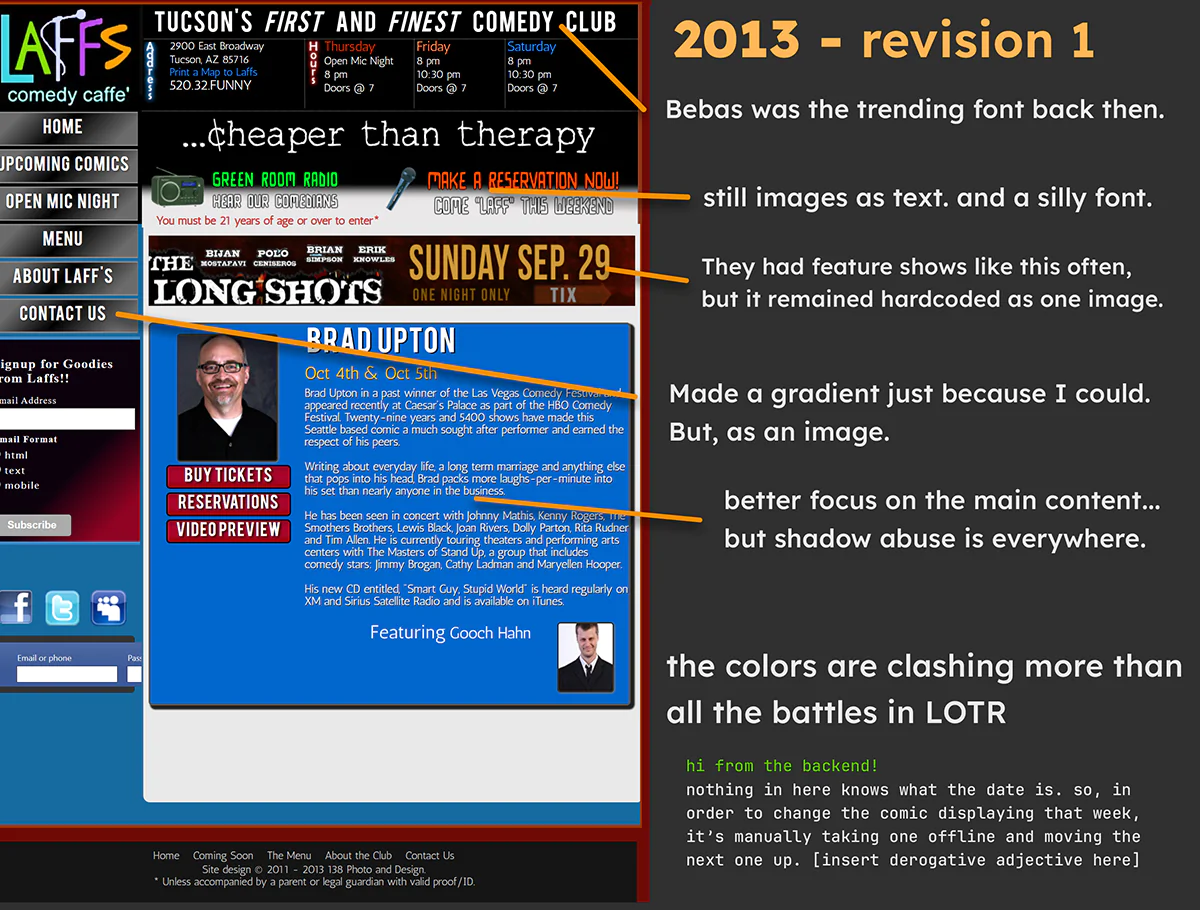 Evolution of Laffs — revision 1