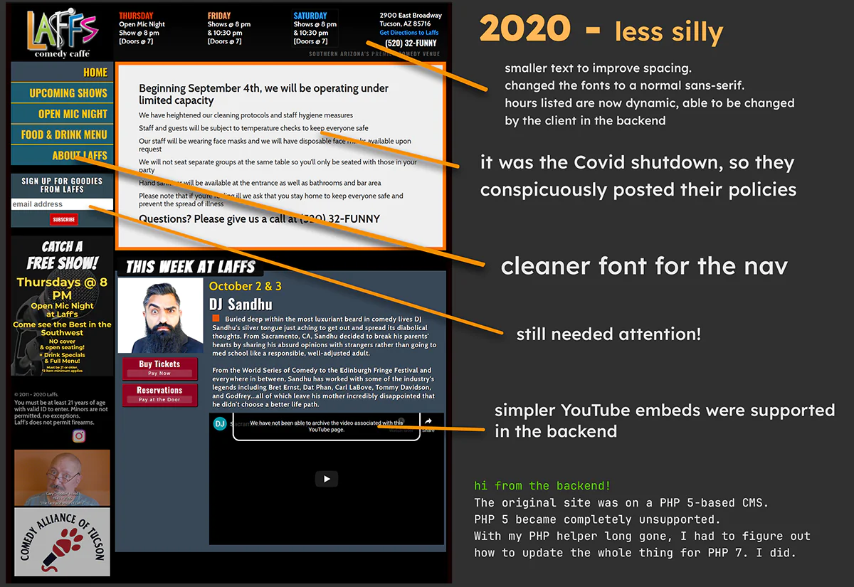 Evolution of Laffs — Less Silly