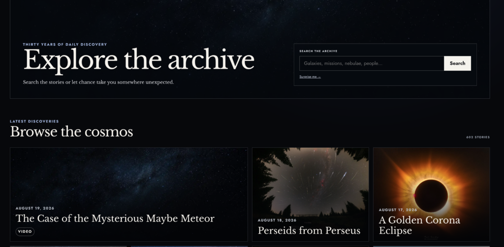APOD, Reimagined